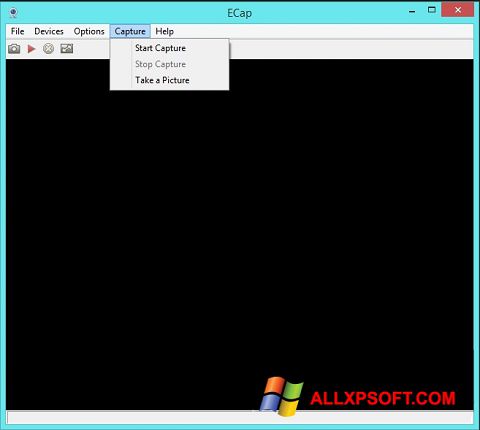 スクリーンショット ECap Windows XP版