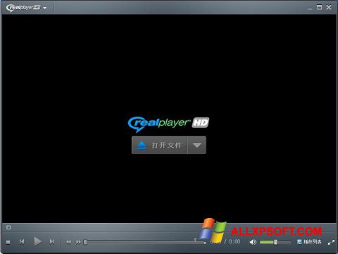 スクリーンショット RealPlayer Windows XP版