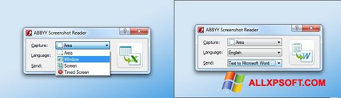 スクリーンショット ABBYY Screenshot Reader Windows XP版