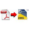 PDF to DWG Converter Windows XP版