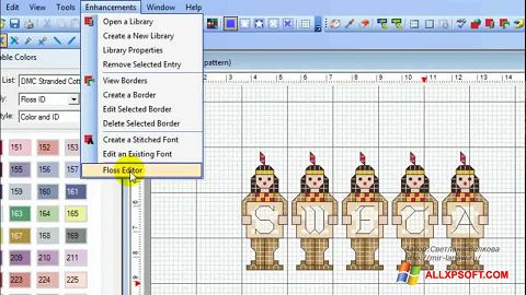 スクリーンショット Stitch Art Easy Windows XP版