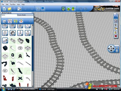 スクリーンショット LEGO Digital Designer Windows XP版