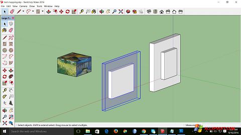 スクリーンショット SketchUp Make Windows XP版