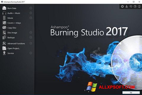 スクリーンショット Ashampoo Burning Studio Windows XP版